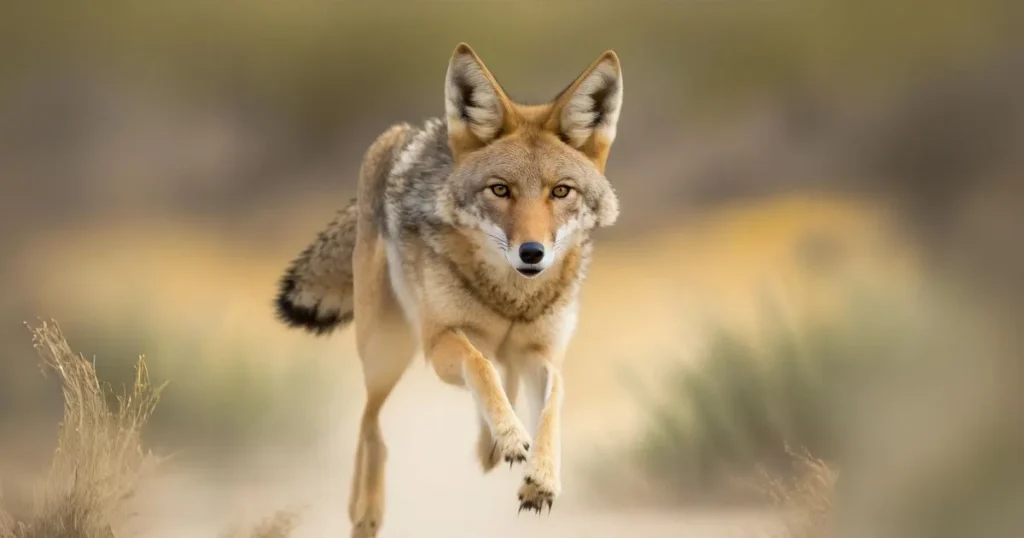 coyote running style